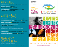 PROGRAMAÇÃO DE ARTES VISUAIS E AUDIOVISUAIS